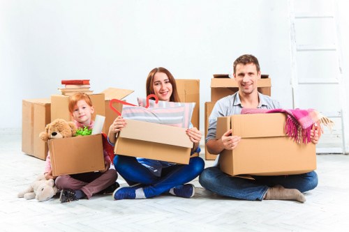 IT equipment being prepared for office relocation services