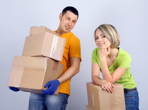 Business delivery using a man and van in London