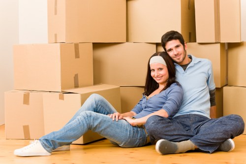 Residential relocation across a London street